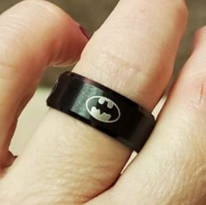 New stainless steel Batman ring